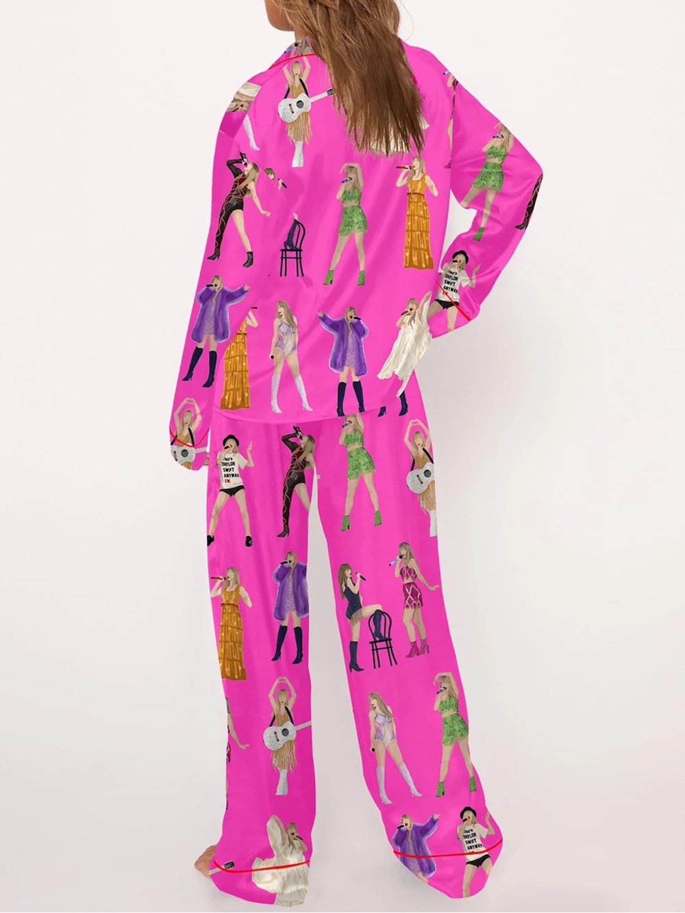 Sheshow TAYLOR SWIFT Music Artists Tour Pajama Set For Women XL‼️LAST ONE LEFT - Picture 2 of 5